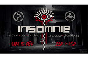 Event Facebook cover - Insomnie
