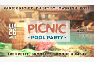 Event Facebook Cover - Picnic Pool Party