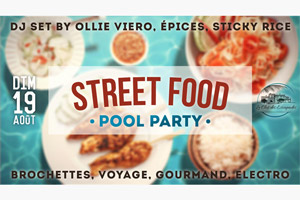 Event Facebook Cover - Street Food Pool Party