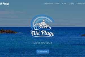 Website Tiki Plage