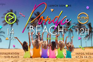 Event Facebook cover - Ponda Beach